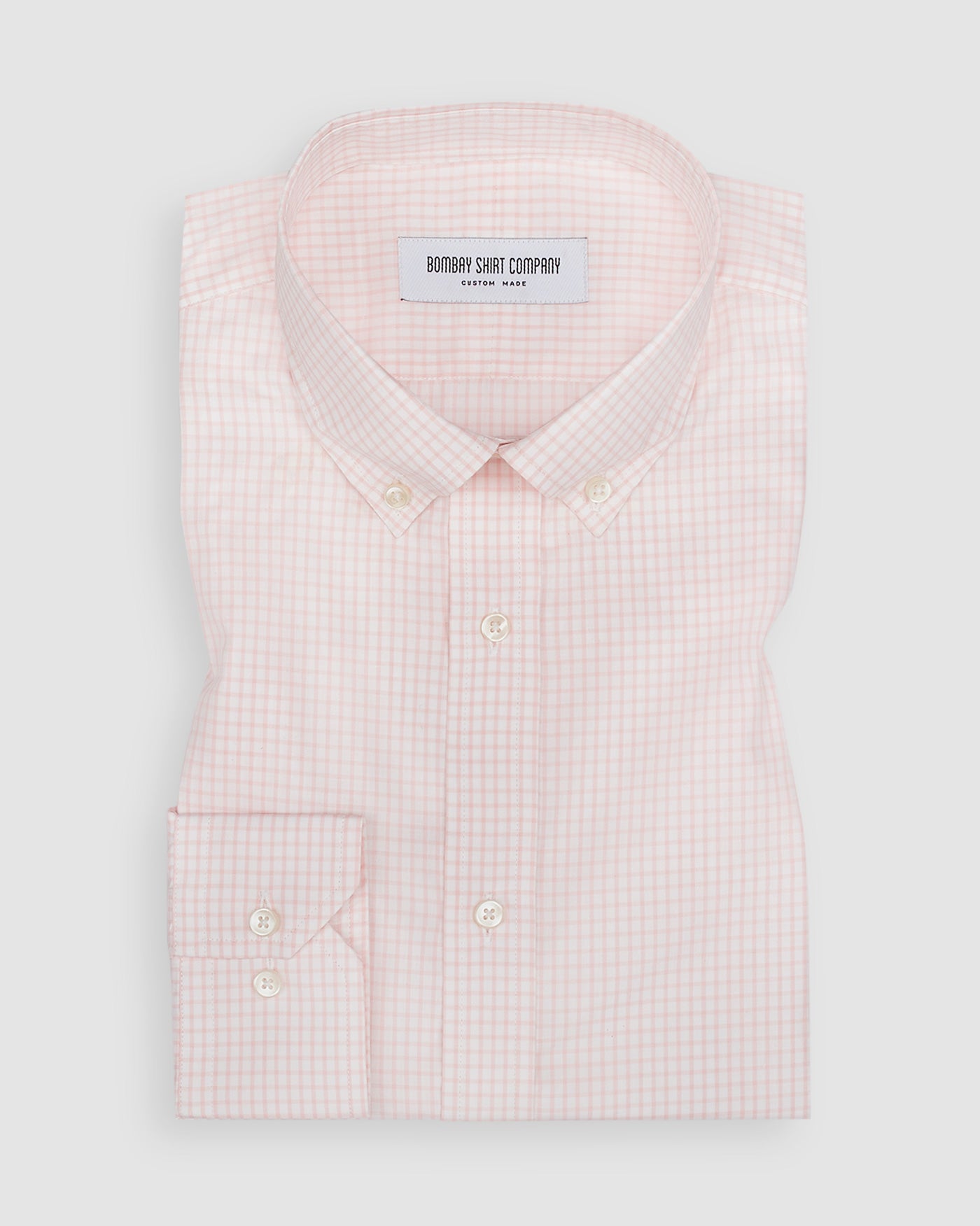 Light Pink Checks Shirt