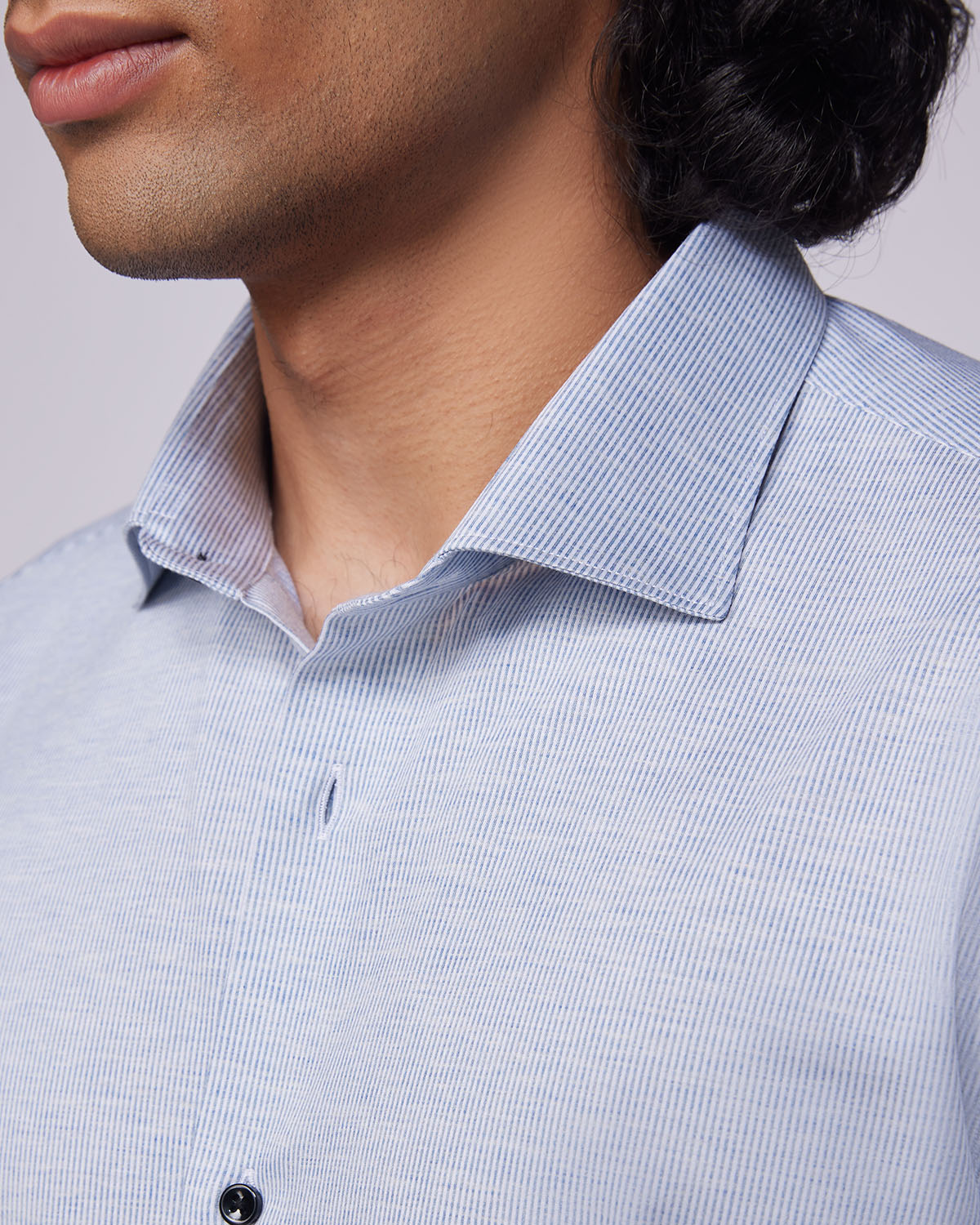 Japanese Stretch Knit Shirt - Grey