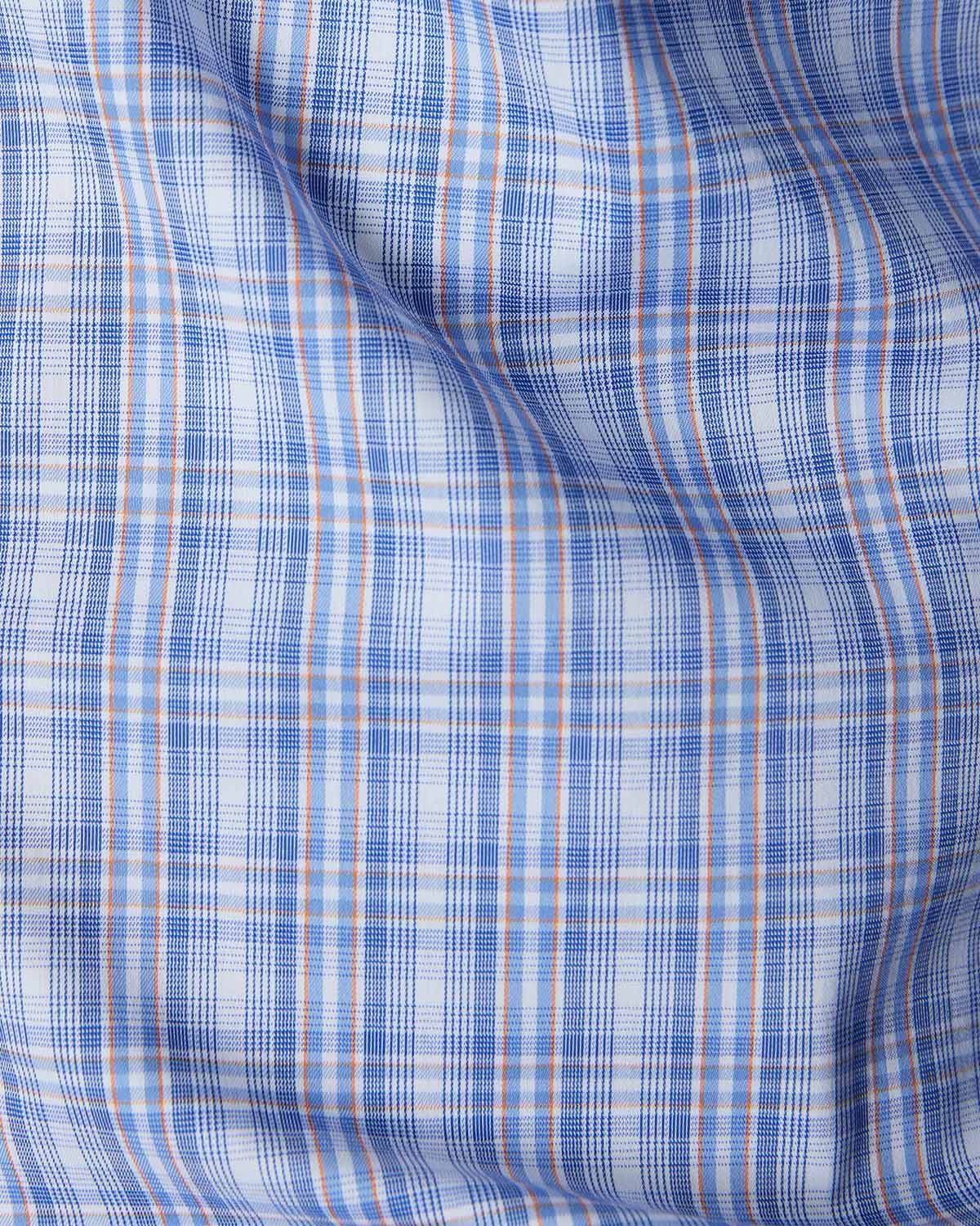 Luthai Tamarin Stretch Checked Shirt