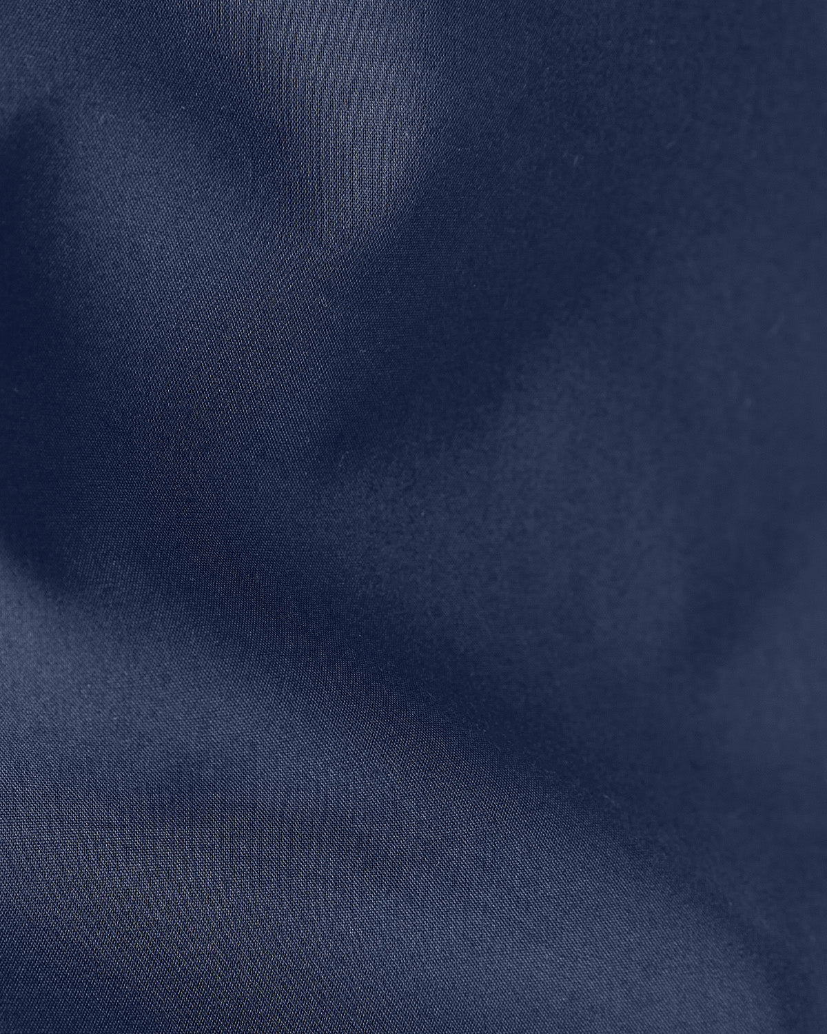Smooth Cotton Poplin Shirt - Navy