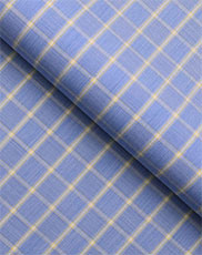 Wrinkle Resistant Lemon Checks Shirt