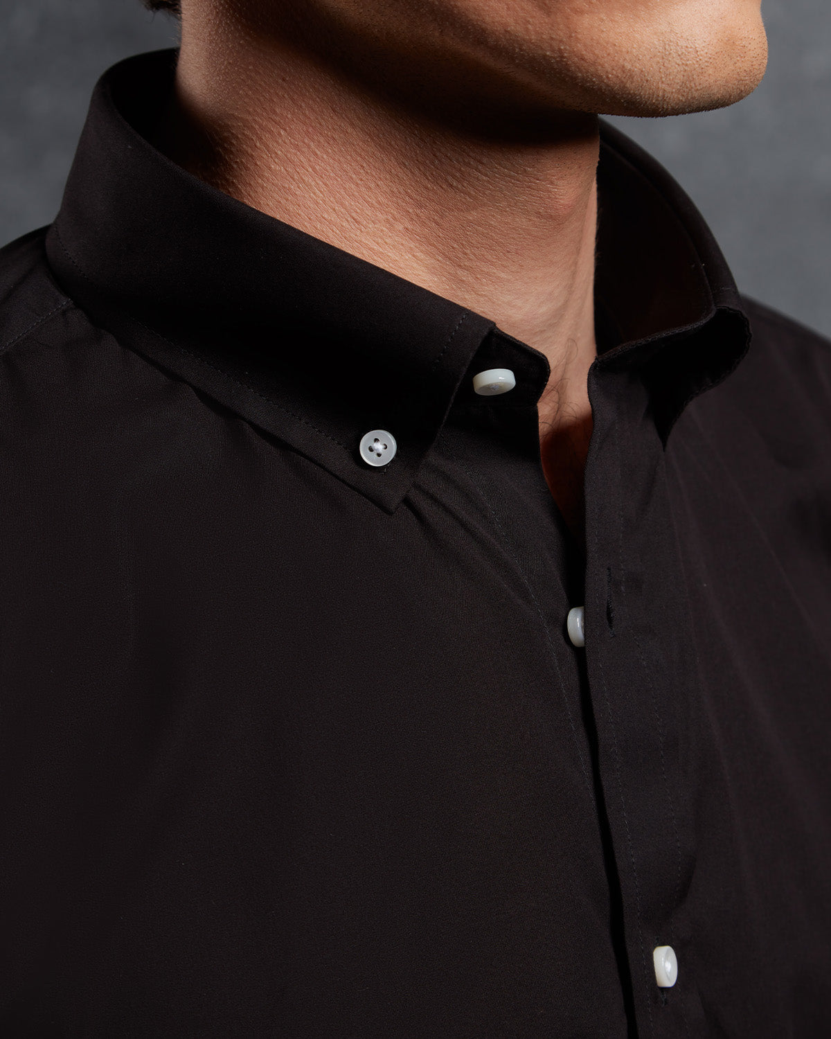 Soktas Poplin Shirt - Black