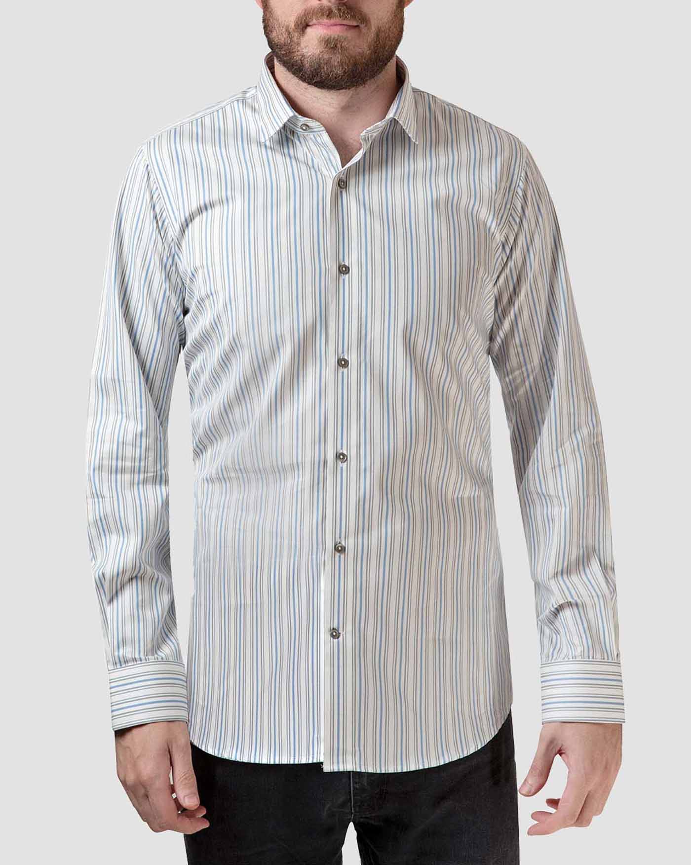 Pale Mist Stripes Shirt