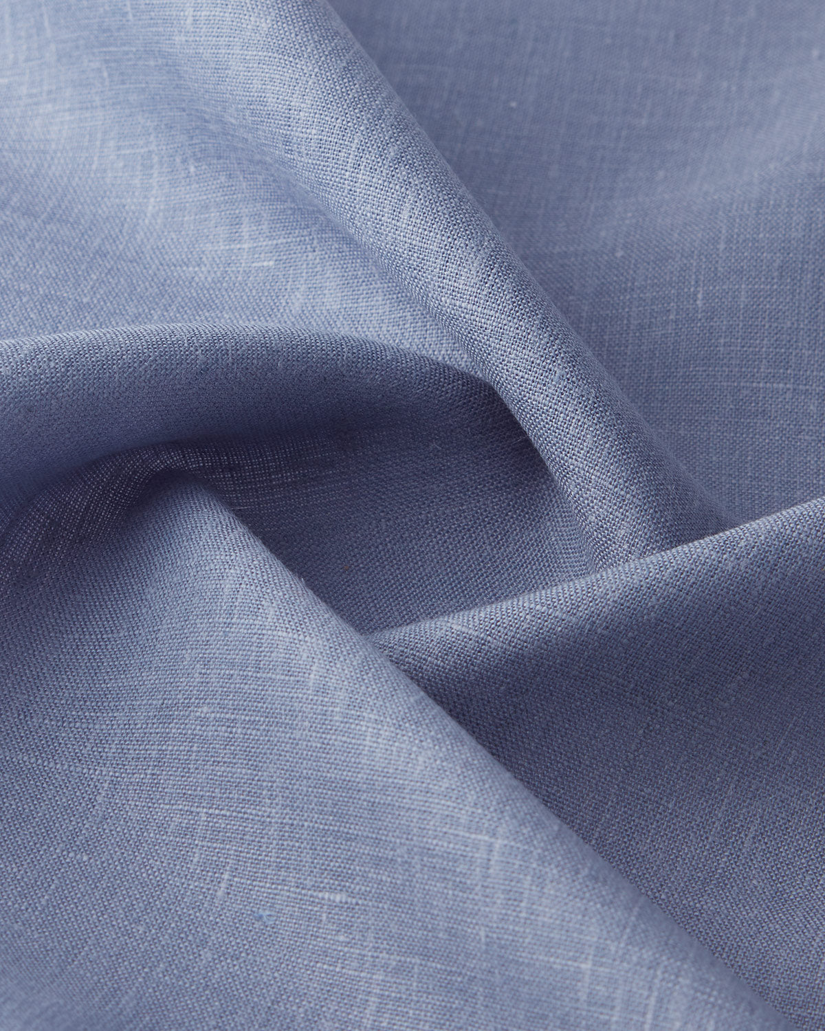 Soft Washed Linen Shirt - Bluish Grey