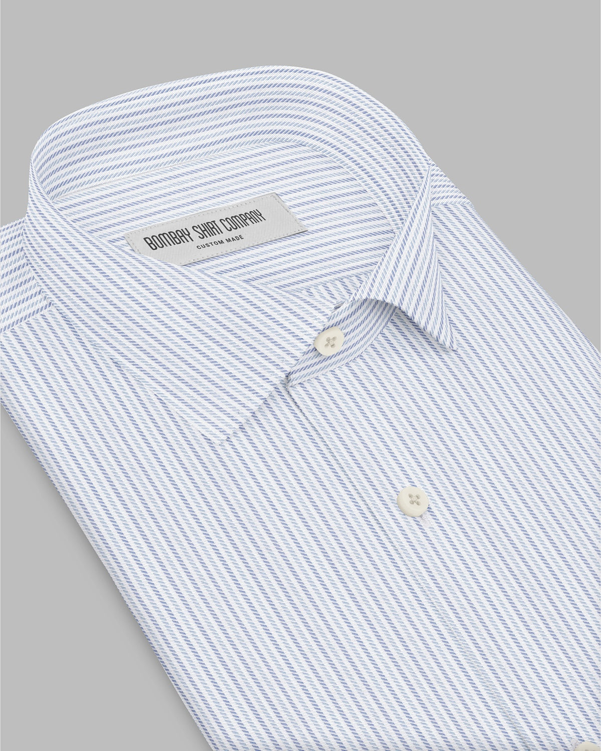 Primus Twill Striped Shirt - Blue