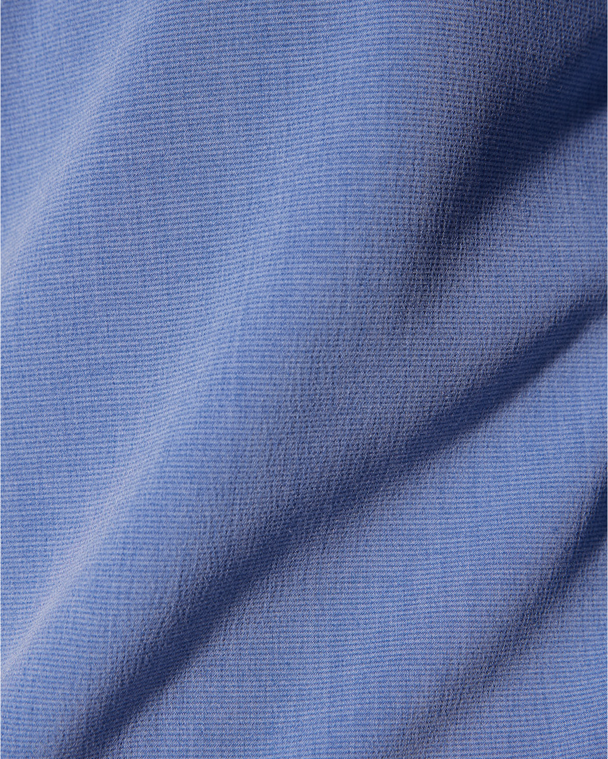 Wrinkle-Free Bamboo-Blend Dobby Shirt - Mid Blue