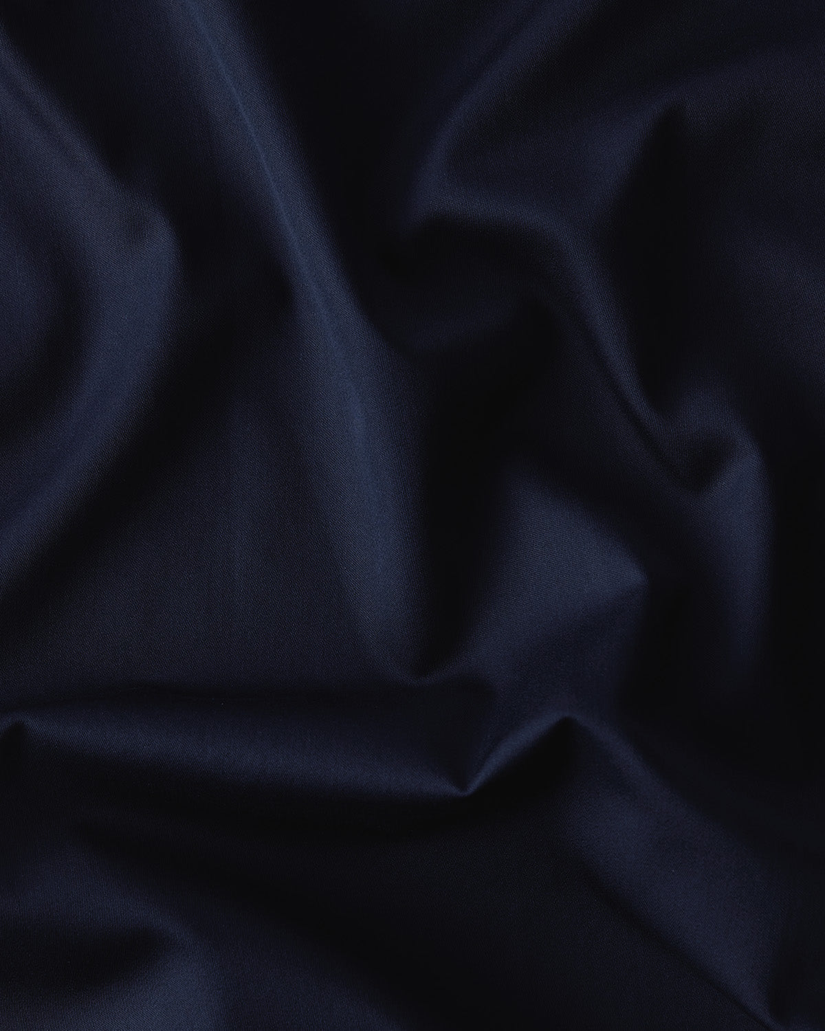 Atlas Satin Shirt - Navy