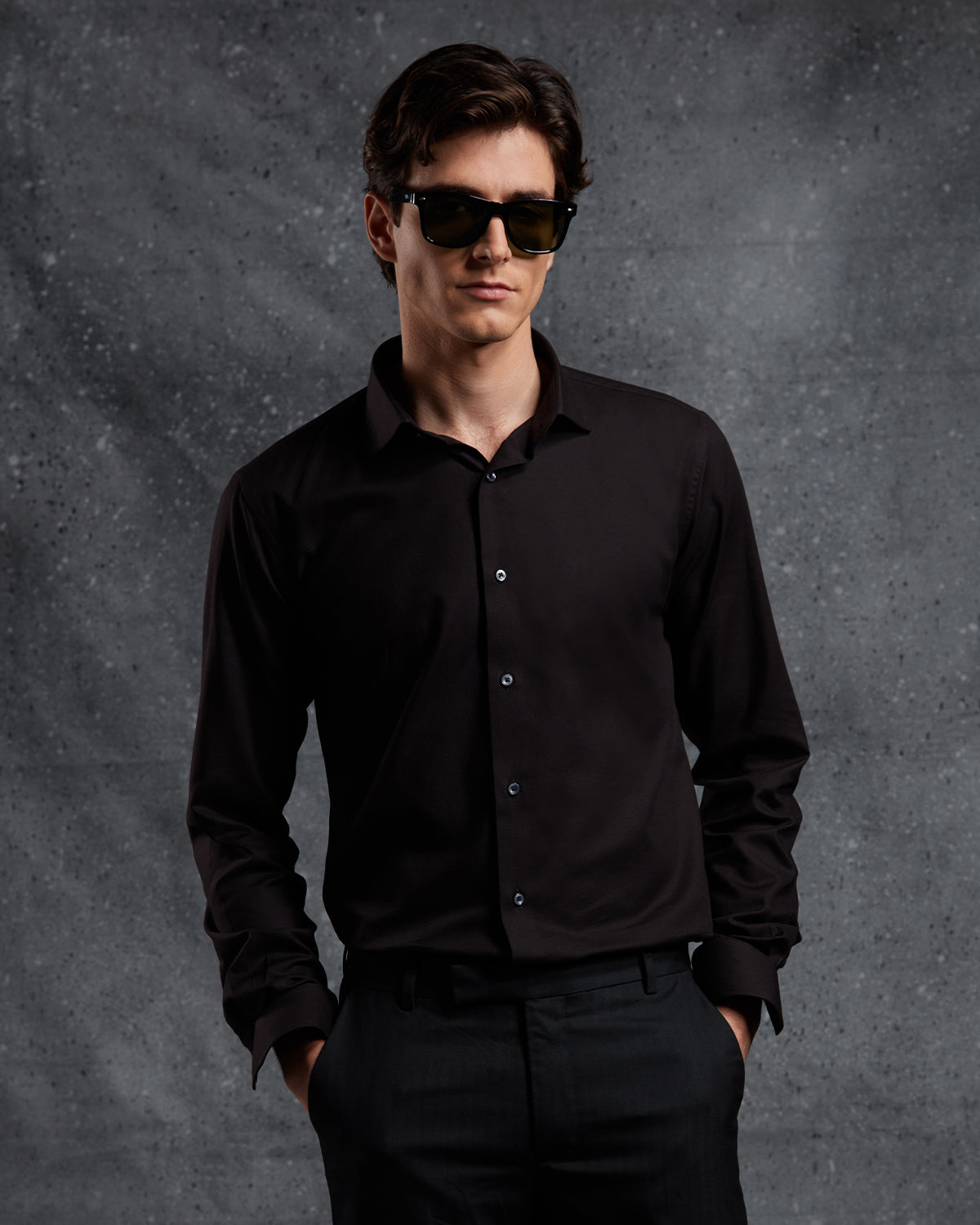 Soktas Dobby Shirt - Black