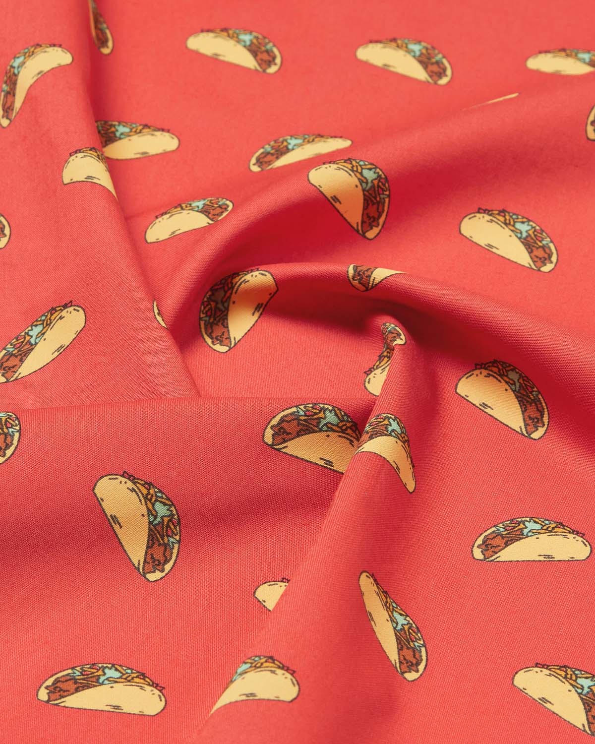 Taco Printed Shirt - Red