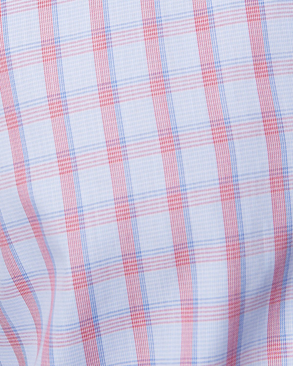 Somelos Checked Shirt - Light Blue & Red