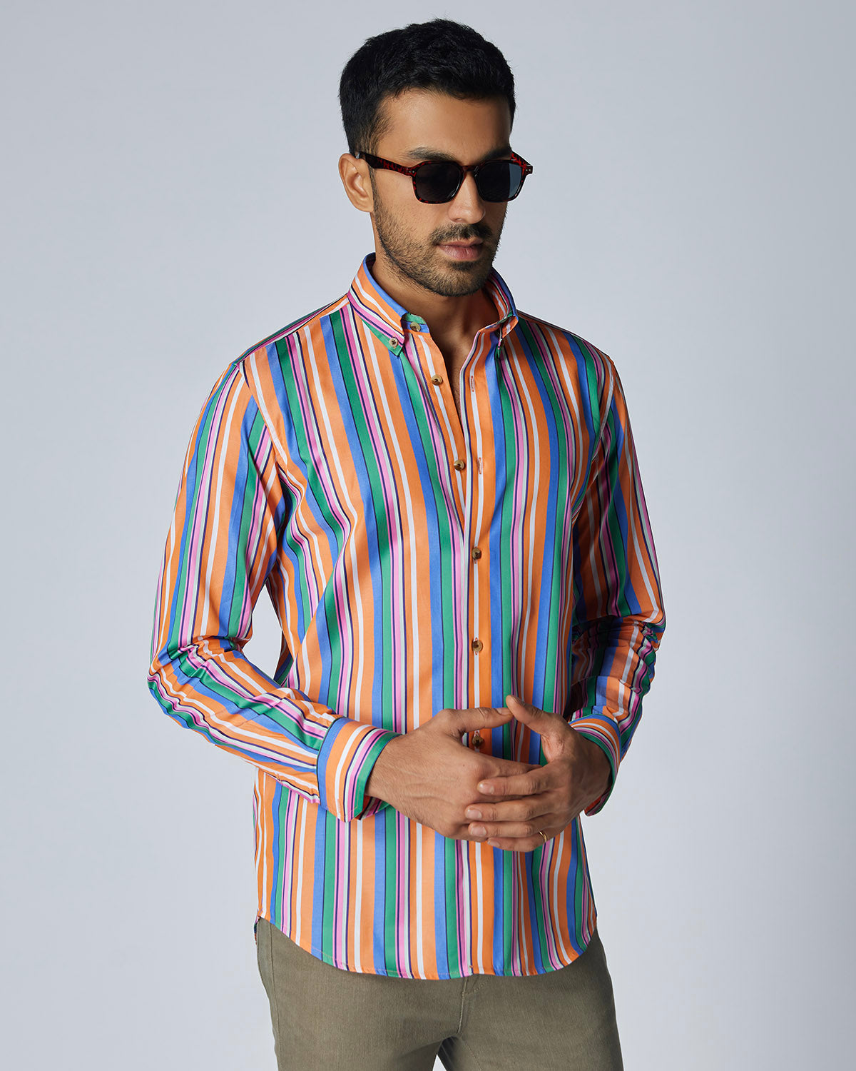 Somelos Striped Shirt - Multicoloured