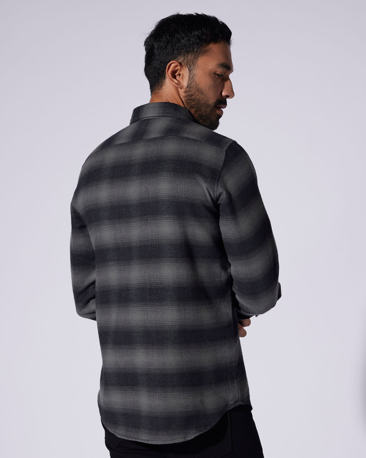 Japanese Flannel Checked Shirt - Green & Black