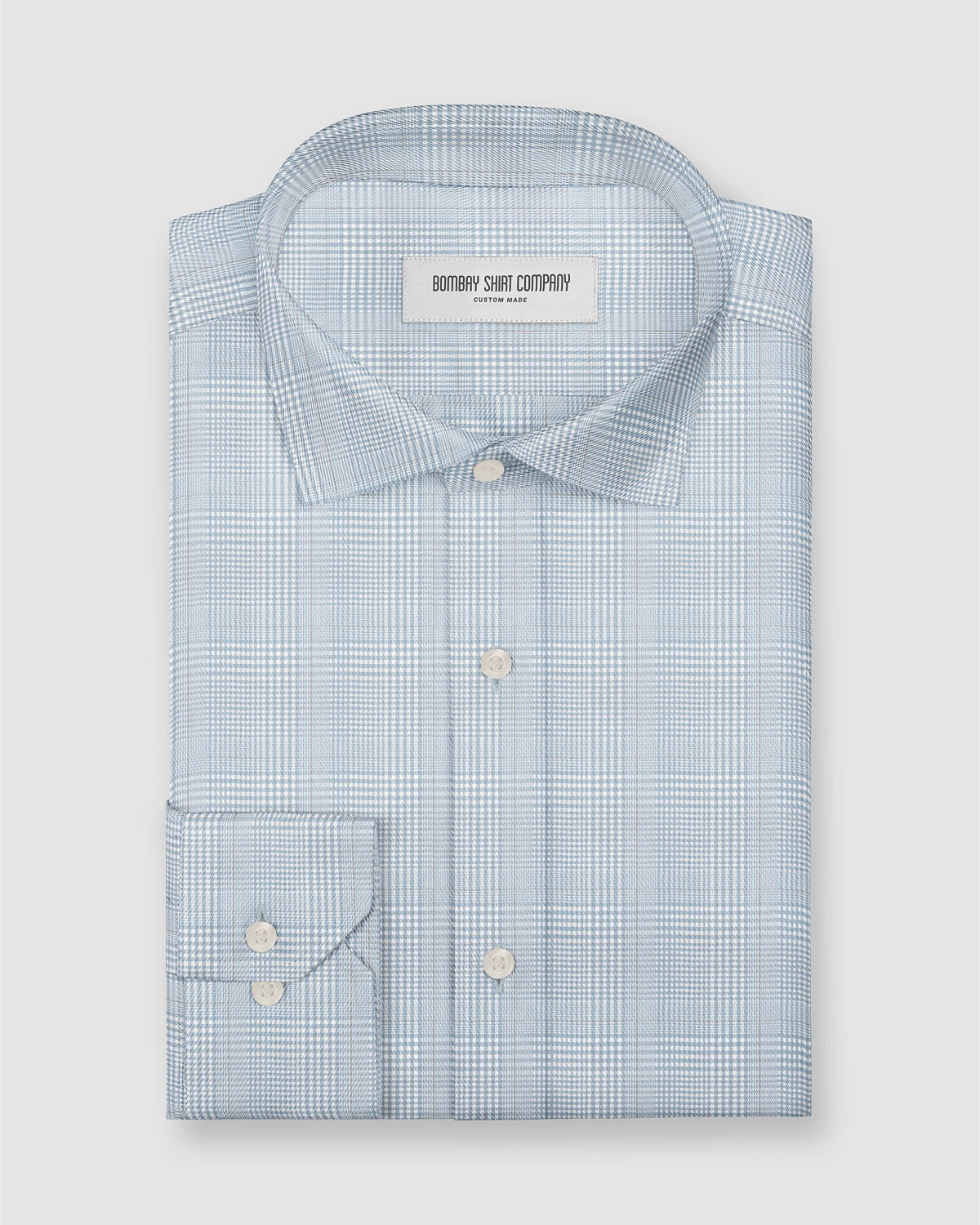 Bellwether Dobby Checked Shirt - Blue