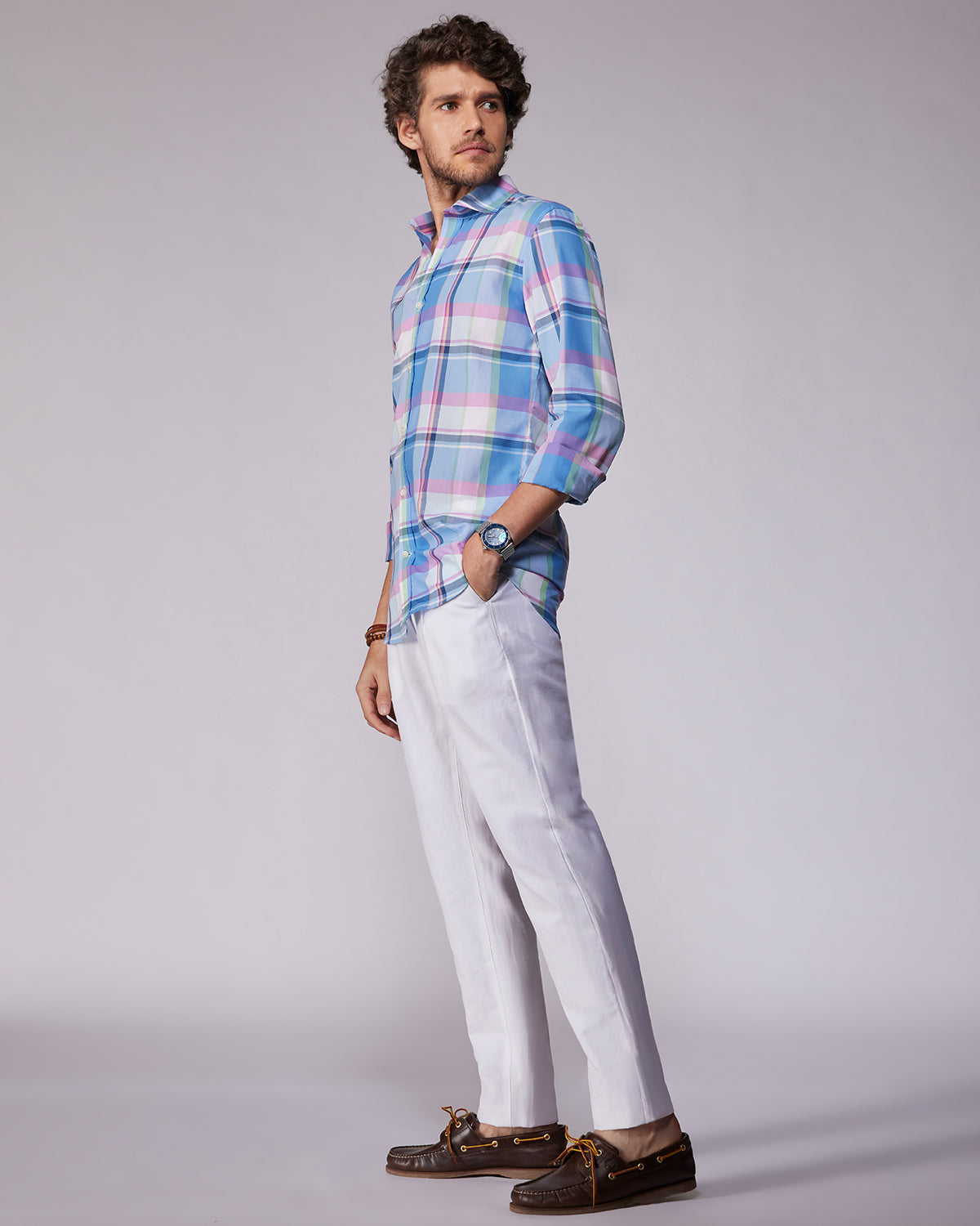 Madras Checked Shirt - Multicoloured