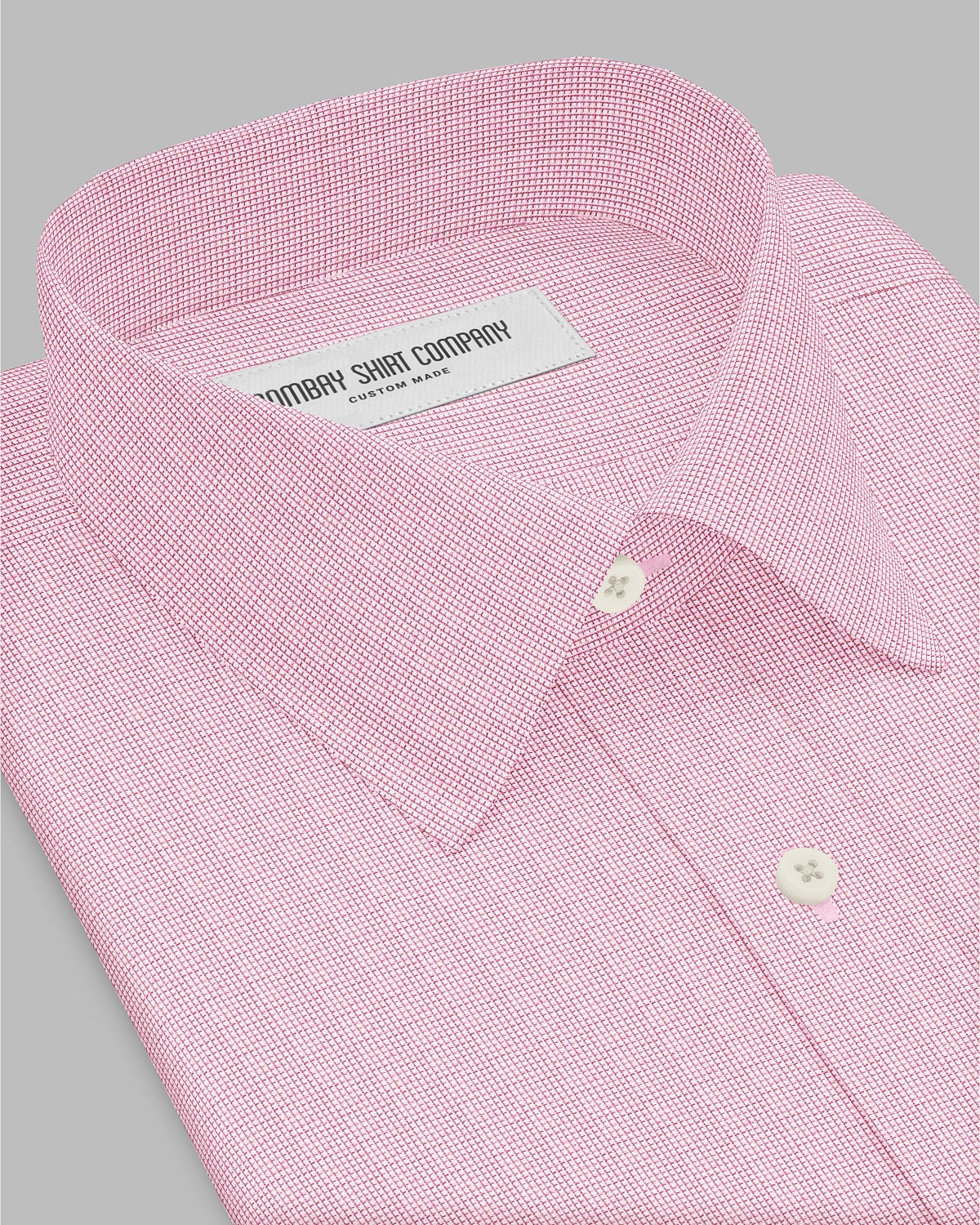Aries Dobby Checked Shirt - Pink