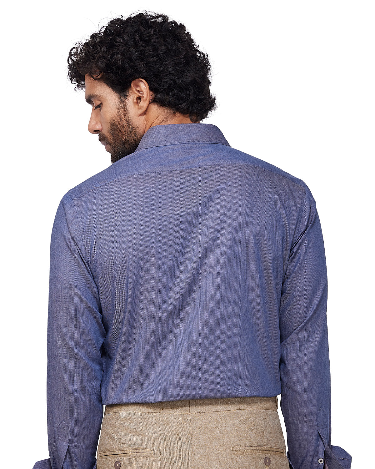 Soft Stretch Twill Shirt - Grey