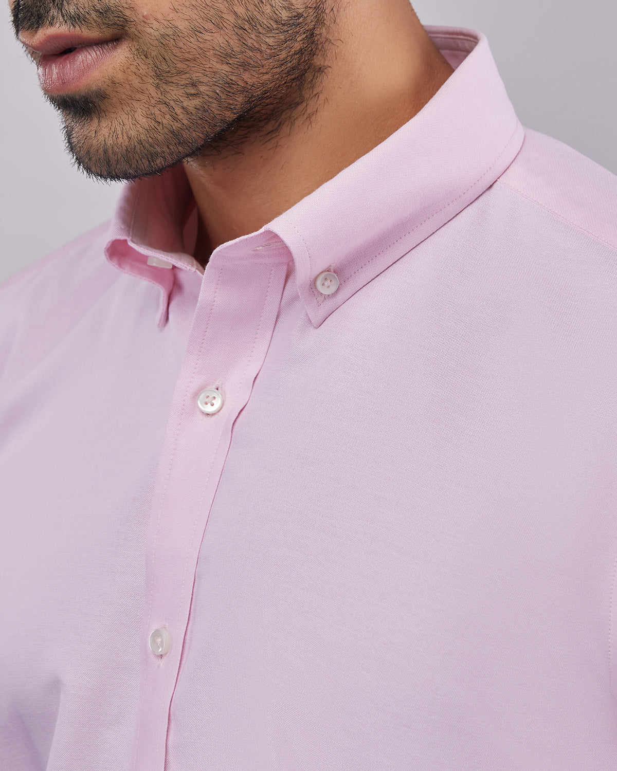 Washed Oxford Shirt - Pink