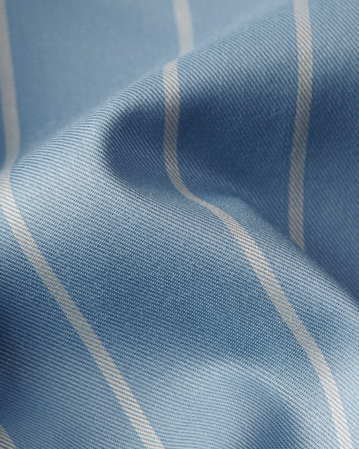 Linea Twill Striped Shirt - Blue