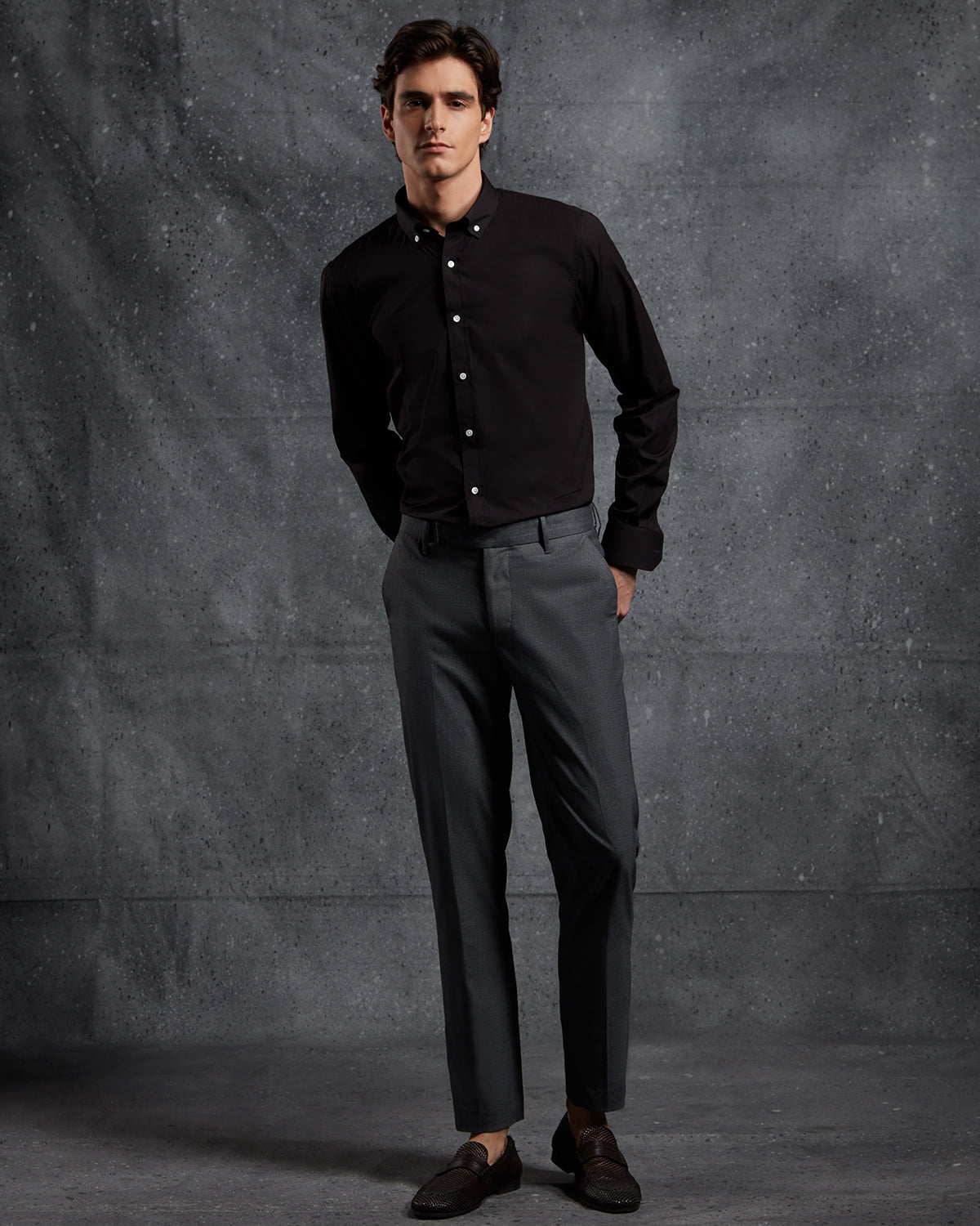 Soktas Poplin Shirt - Black