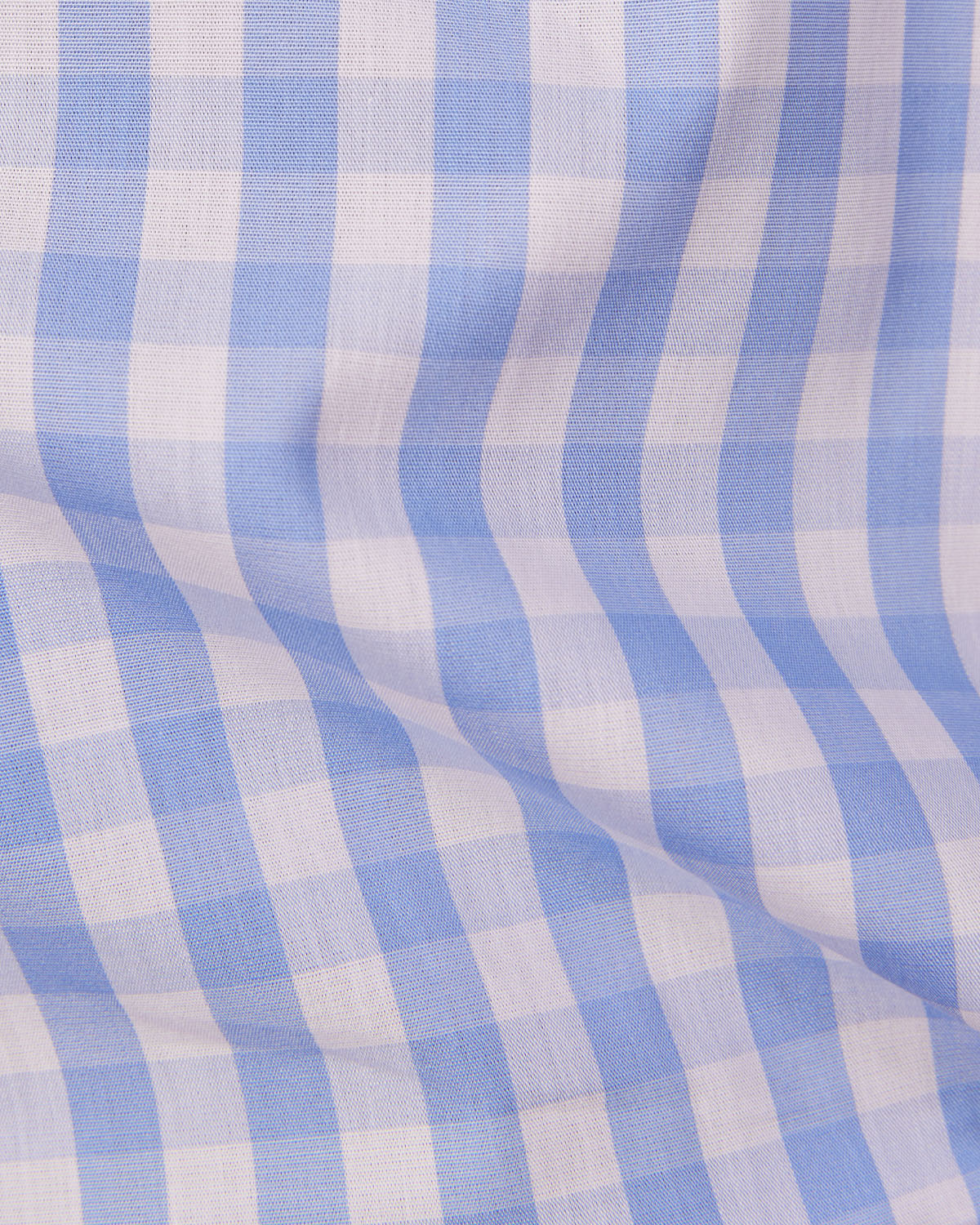 Somelos Gingham Checked Shirt - Blue