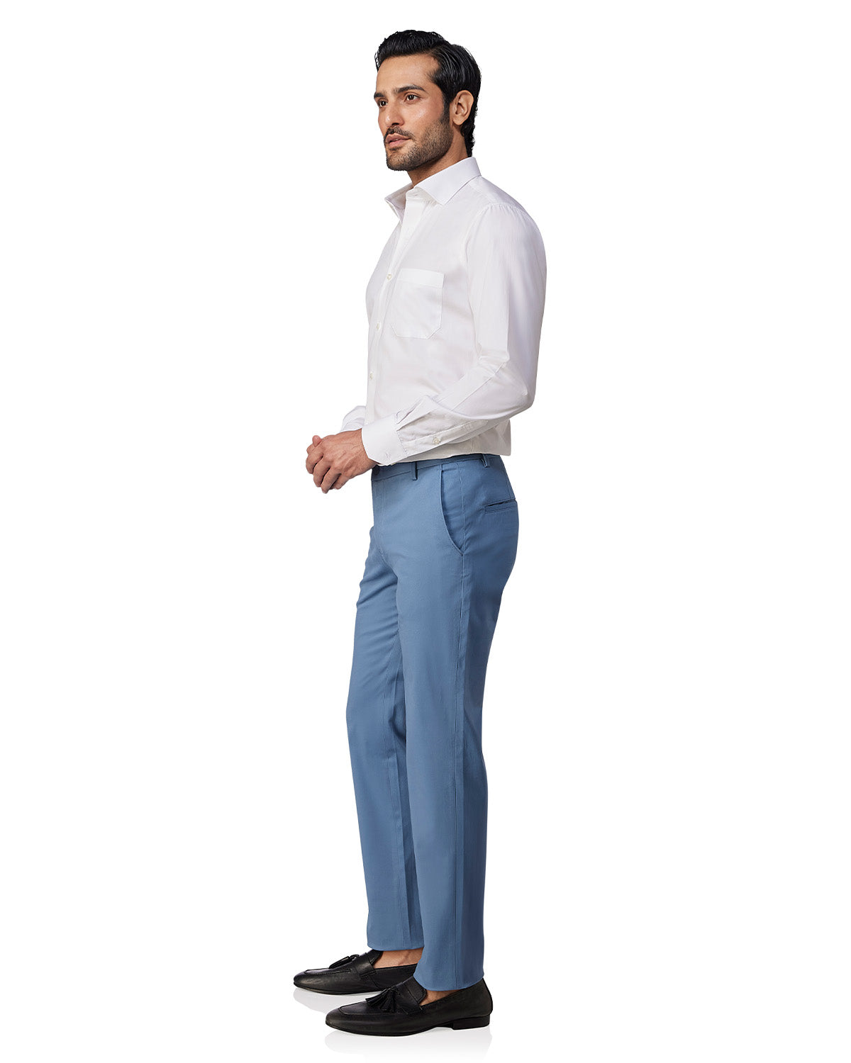 Cotton Oxford Shirt - White