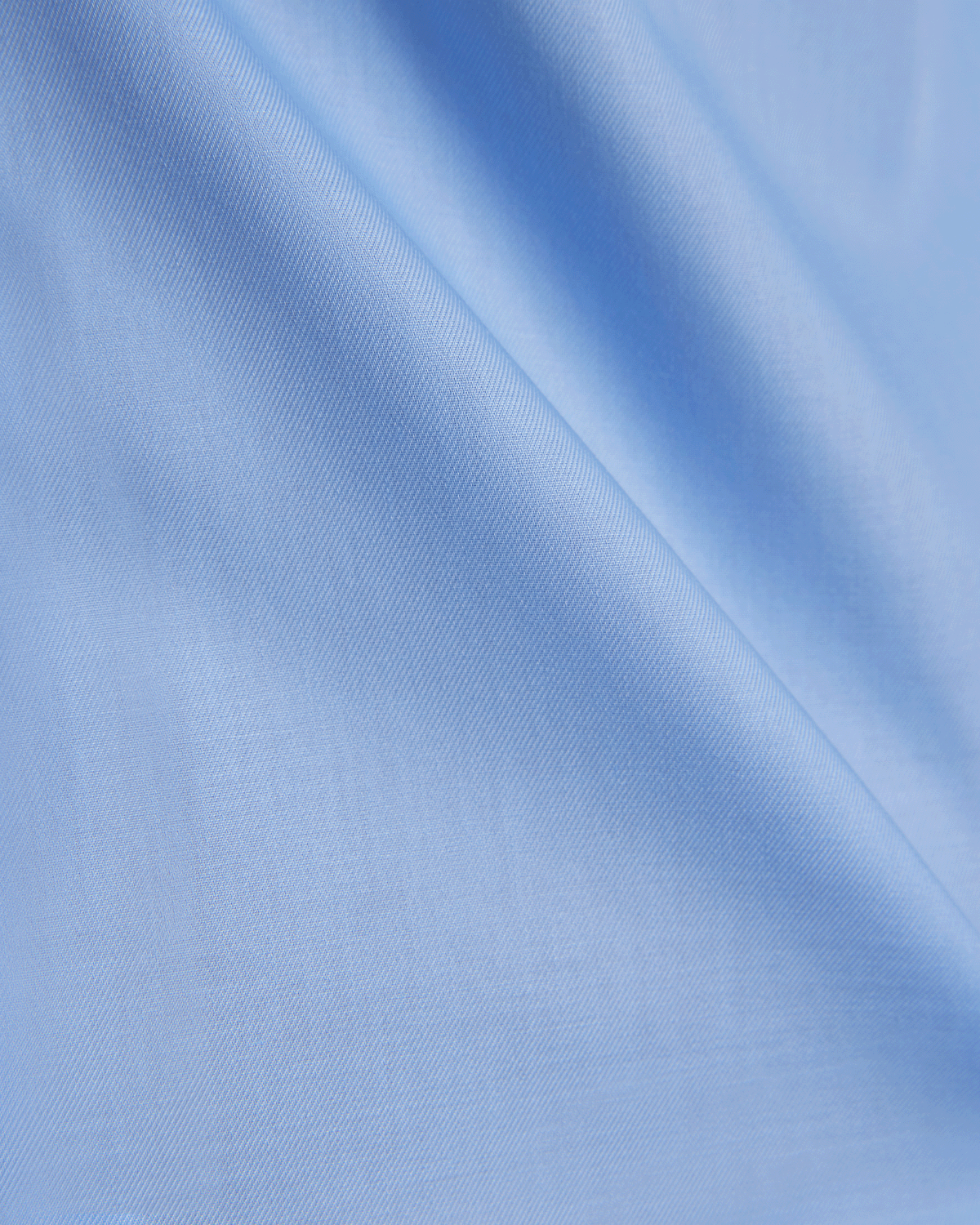 Cotton Twill Shirt - Light Blue