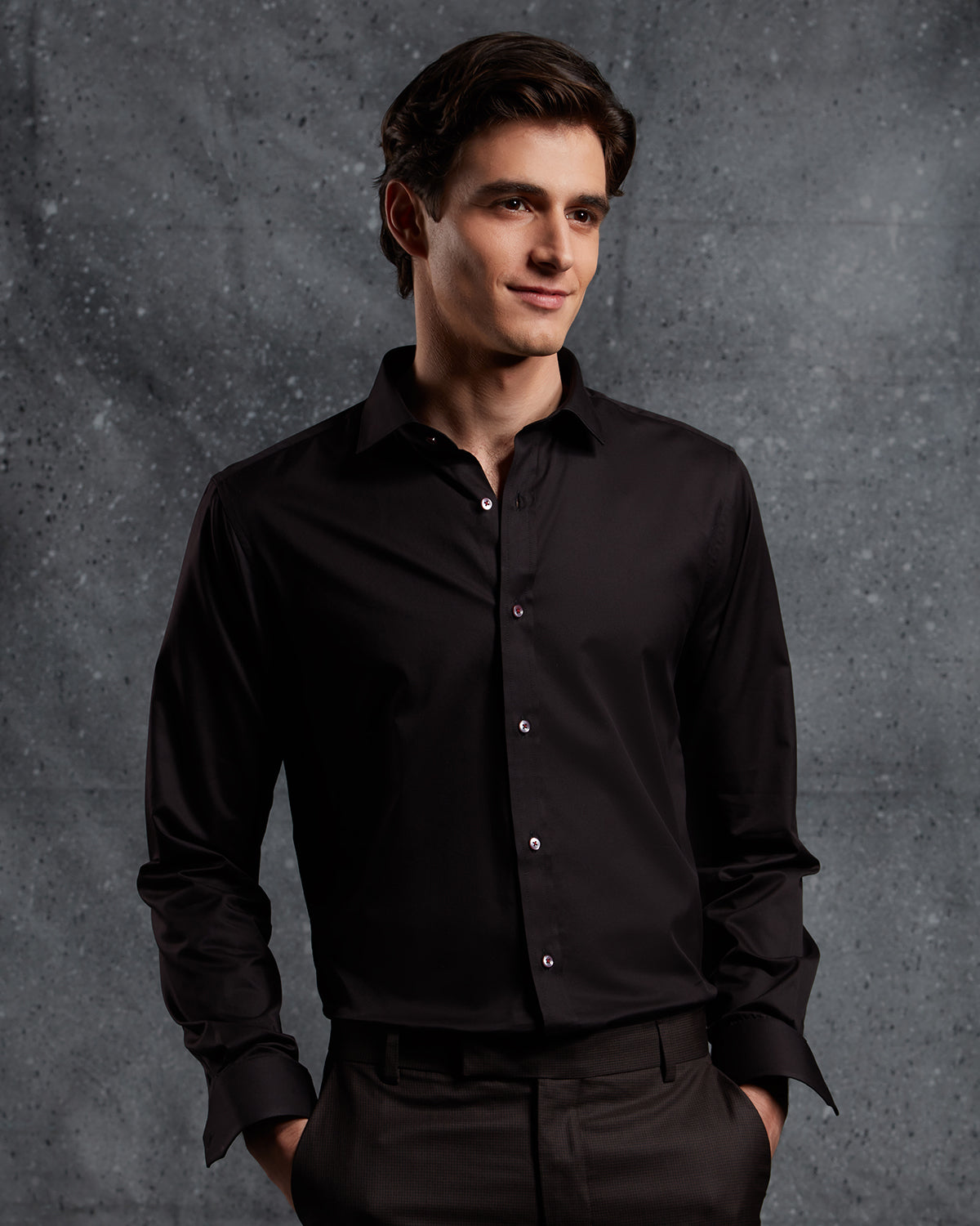 Soktas Twill Shirt - Black