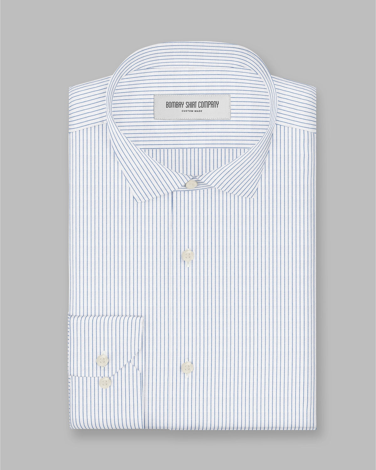 Marvella Oxford Pinstriped Shirt - Blue