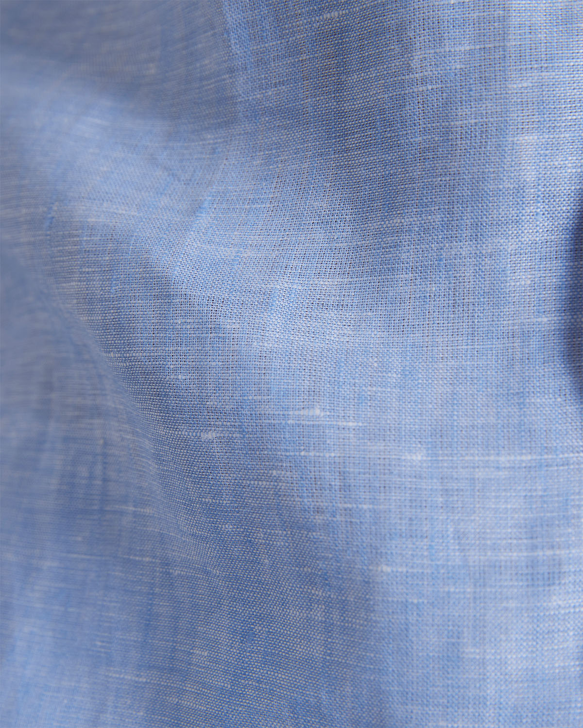 100% Linen Shirt - Light Blue