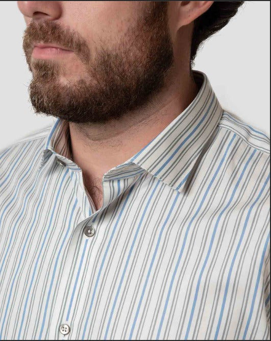 Pale Mist Stripes Shirt