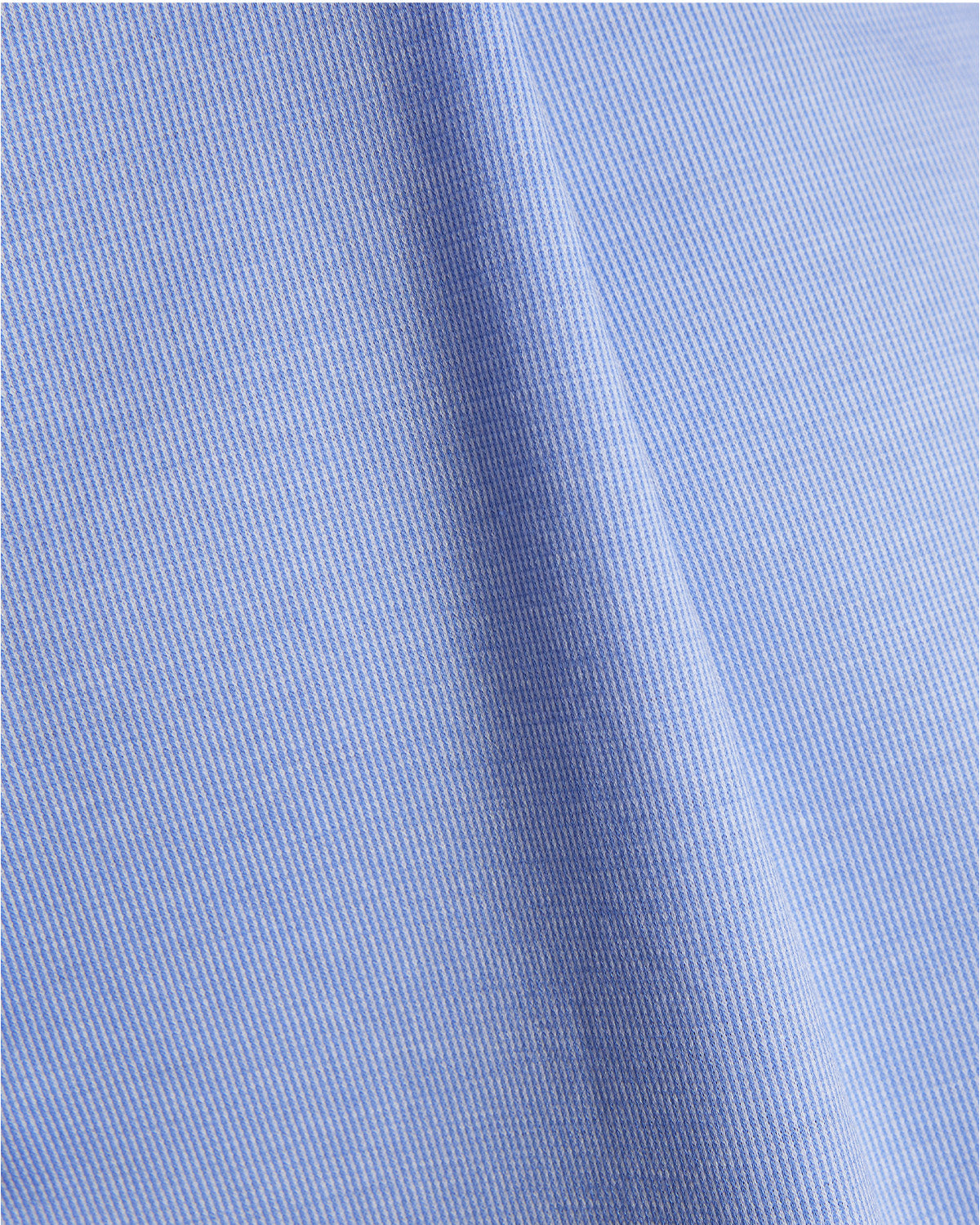 Japanese Stretch Dobby Knit Shirt - Blue