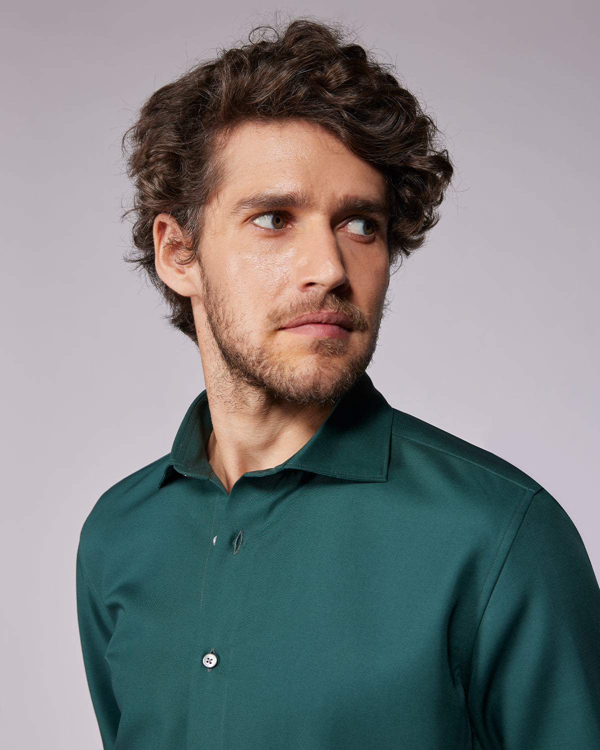 Soft Cotton Shirt - Green