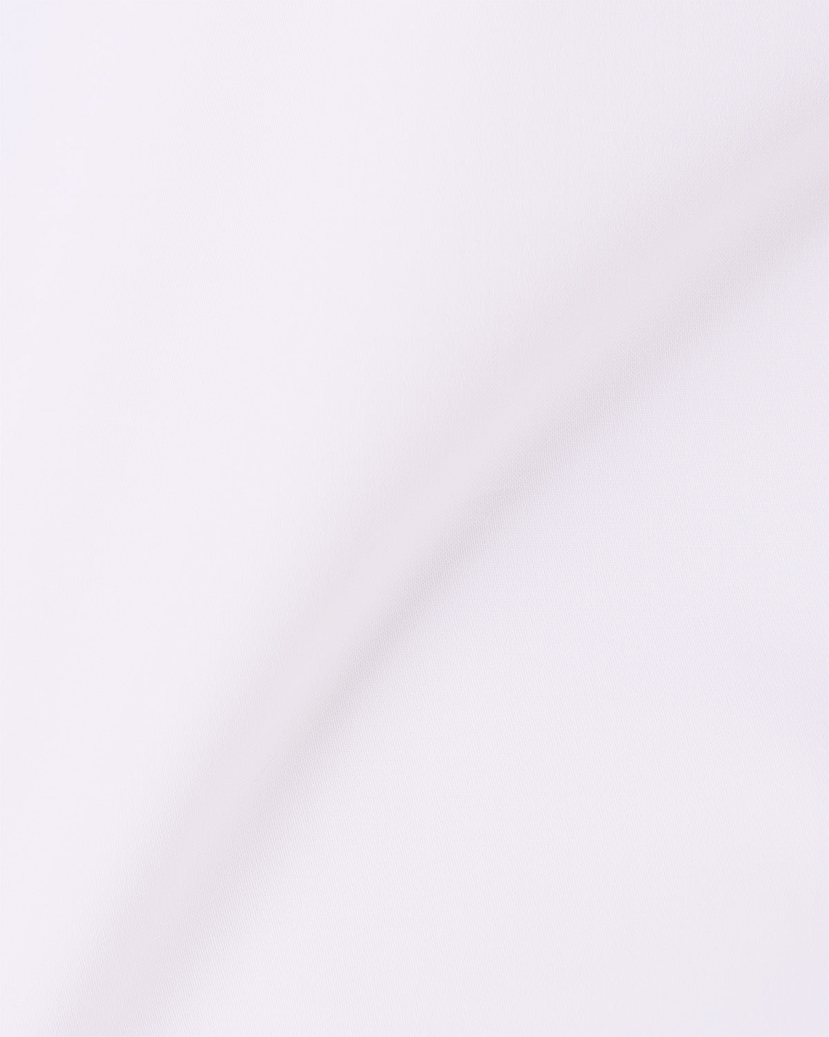 Stretch Cotton Satin Shirt - White