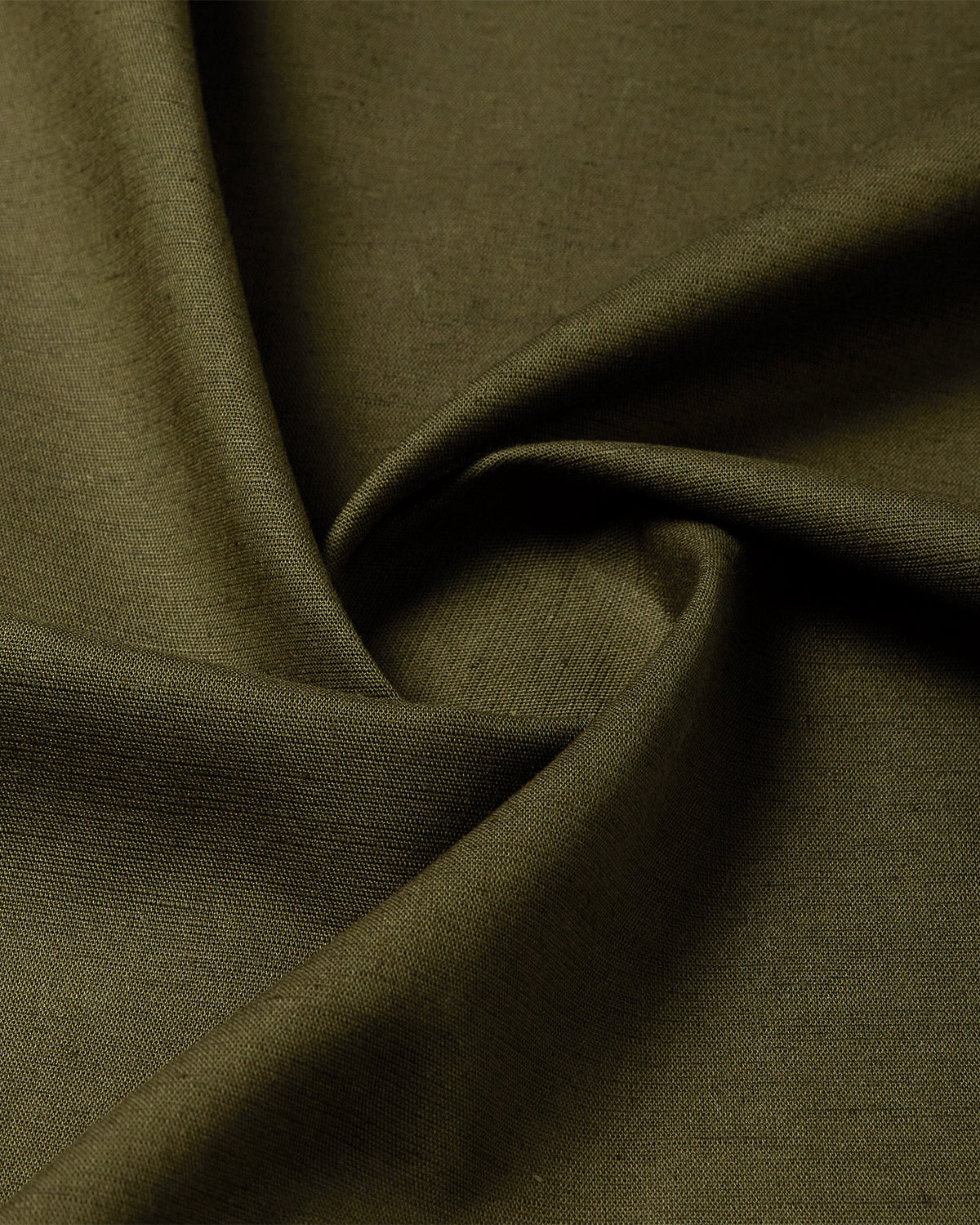 Cotton Linen Shirt - Green