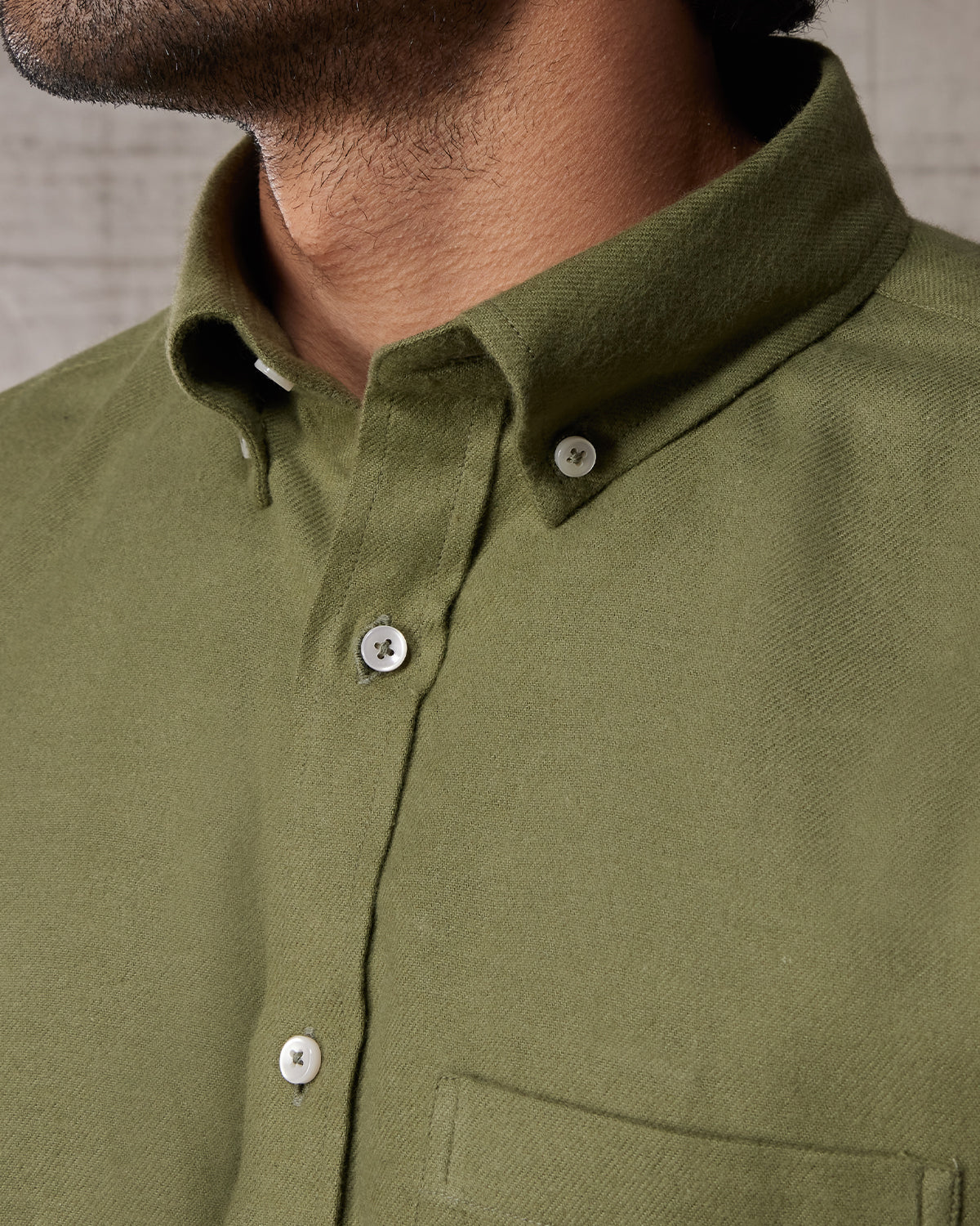 Japanese Terrano Brushed Twill Shirt - CUTROLL