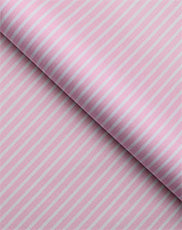 Bombay Shirt Company - Thomas Mason Pink Stripes