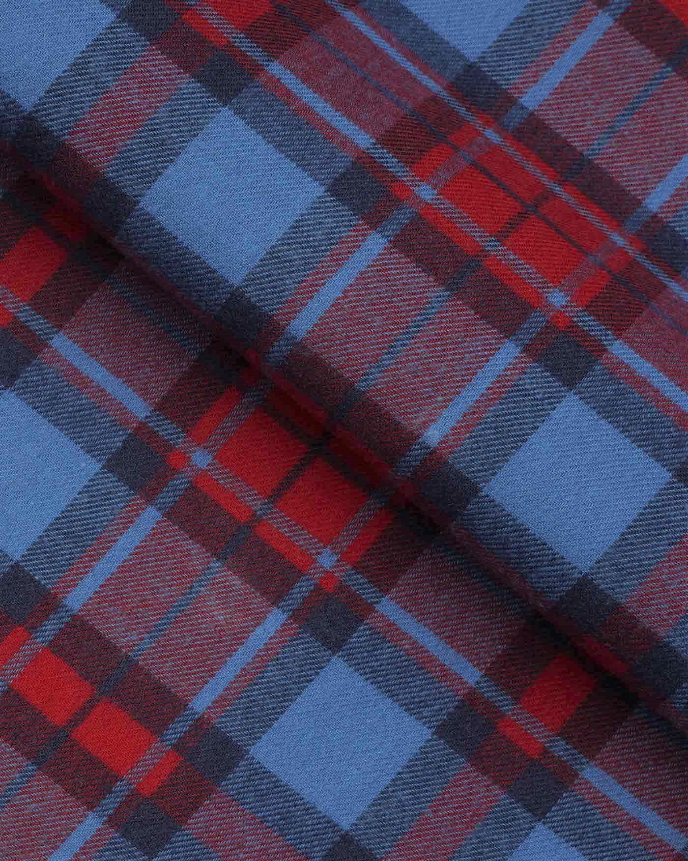 Macaw Flannel Checks Shirt