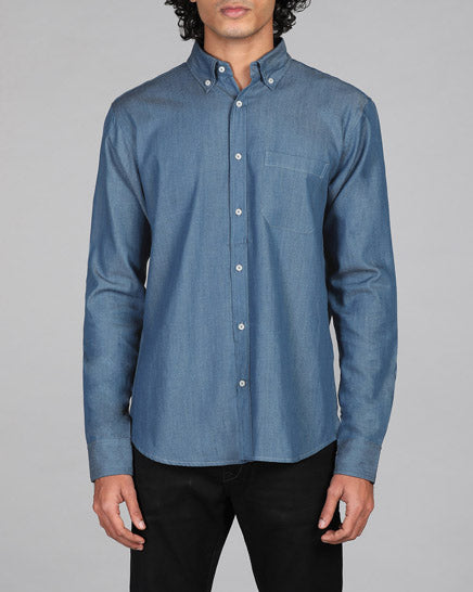medium blue tencel denim
